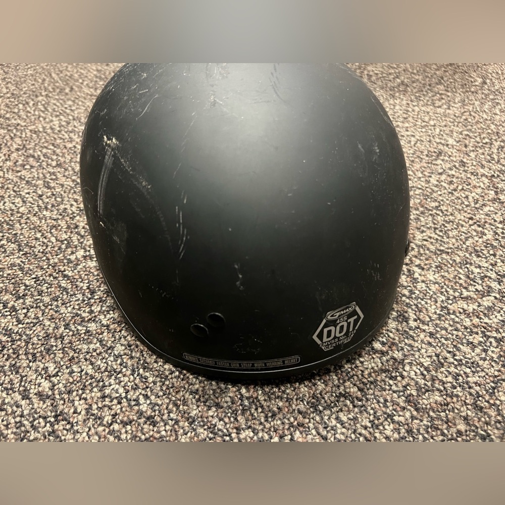 Matte Black DOT Certified Helmet